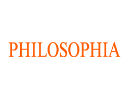 Philosophia